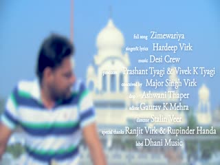 Zimewariya Hardeep Virk Video Song