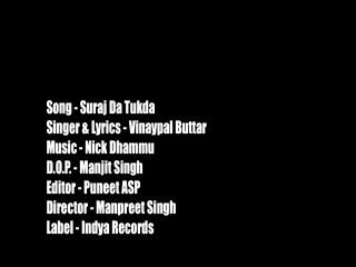 Suraj Da Tukda Vinaypal Buttar,Sharry Maan Video Song
